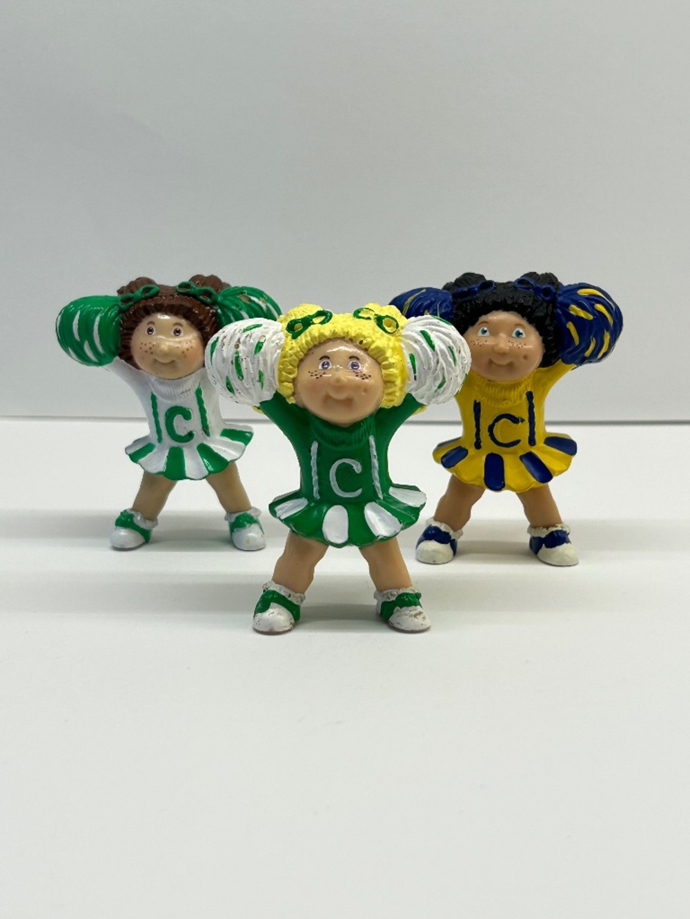 Vintage 80s Cabbage Patch Kids Figures Set Of 3 (OA2)